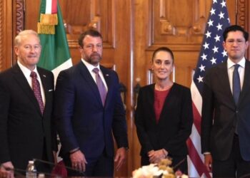Reducción histórica de 90% en cruces ilegales marca reunión entre Sheinbaum y Markwayne Mullin