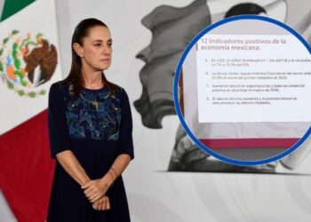 “Les tengo 12 buenas noticias”: Sheinbaum presume fortaleza de la economía mexicana