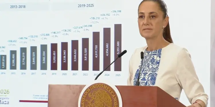 Sheinbaum afirma reducción de “pensiones doradas” a un promedio de 70 mil pesos mensuales