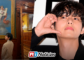 V de BTS disfruta su visita a México entre museos, lucha libre y música mexicana