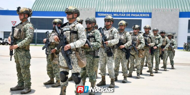 Sedena refuerza seguridad en Sinaloa con arribo de Fuerzas Especiales