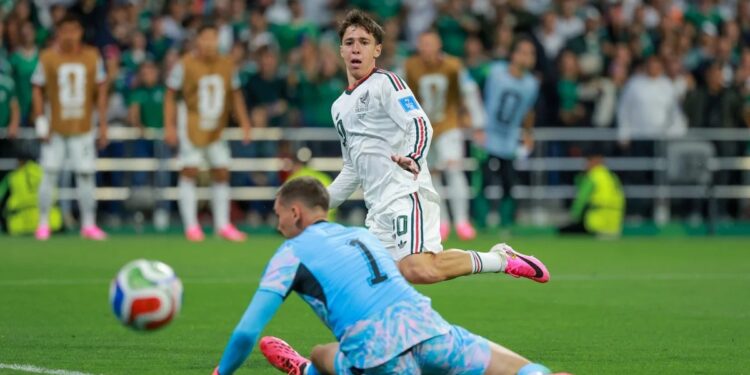 México vs. Chequia GOOOL del Tri, Mateo Chávez clava el primero y  Julián Andrés Quiñonez pone el 2-0