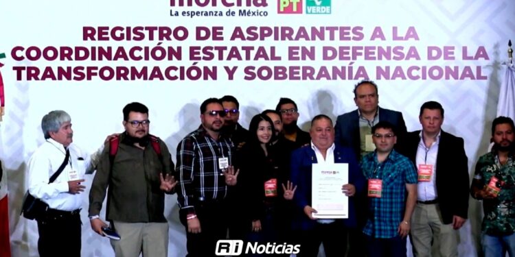 Tomás López se registra para encabezar la coordinación de Morena en Sinaloa
