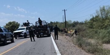 Presunto enfrentamiento entre Guardia Nacional y civiles armados deja dos heridos en Navolato