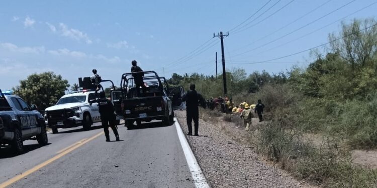 Presunto enfrentamiento entre Guardia Nacional y civiles armados deja dos heridos en Navolato