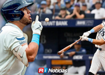 Jonathan Aranda llega a 11 jonrones; Isaac Paredes alcanza los 500 hits en MLB