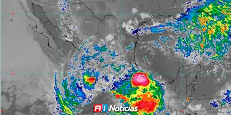 Depresión tropical Boris genera alerta por lluvias en más de 20 estados