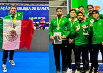 Mazatlecos Jesús Francisco Moreno y Hiroto Yoshii clasifican al Mundial de Karate en China
