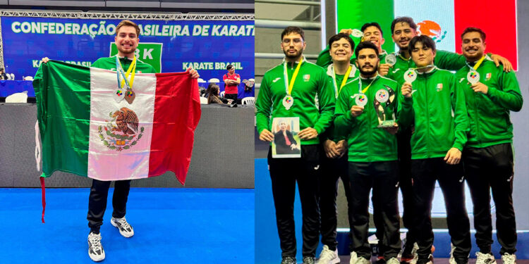 Mazatlecos Jesús Francisco Moreno y Hiroto Yoshii clasifican al Mundial de Karate en China