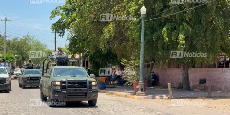 Fuerte operativo federal en El Quelite y La Sábila deja al menos un muerto; sobrevuelan helicópteros en la zona