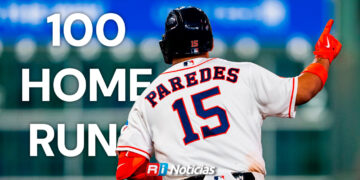 El mexicano Isaac Paredes llega a los 100 home runs en las Grandes Ligas