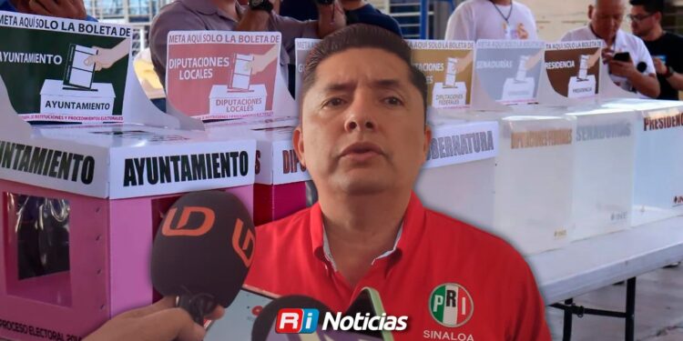 PRI Sinaloa propone mesa de seguridad para blindar elecciones de 2027