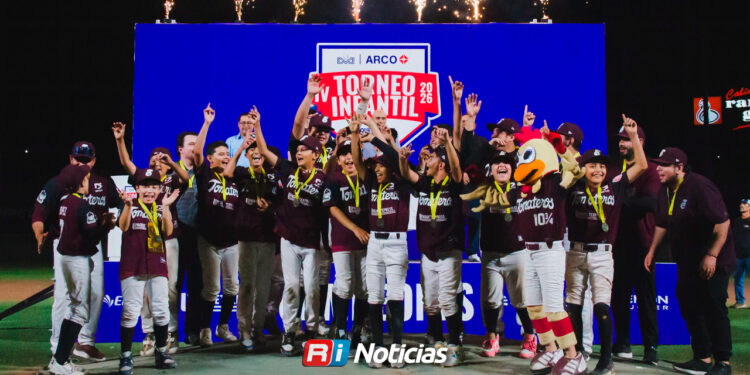 Tomateros de Culiacán conquista el Torneo Infantil 2026 de la LMP