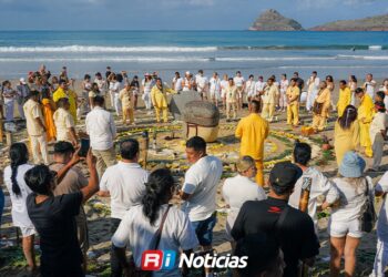 Mazatlán celebra el Solsticio de Verano con ceremonia ancestral encabezada por chamanes de Catemaco
