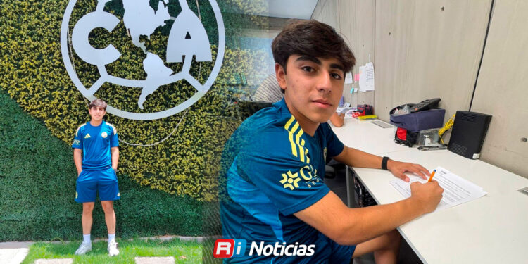Club América firma al mazatleco Zaid Aguilar para sus Fuerzas Básicas