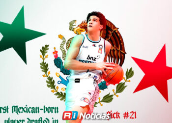 Karim López hace historia como el primer mexicano elegido en primera ronda del Draft de la NBA