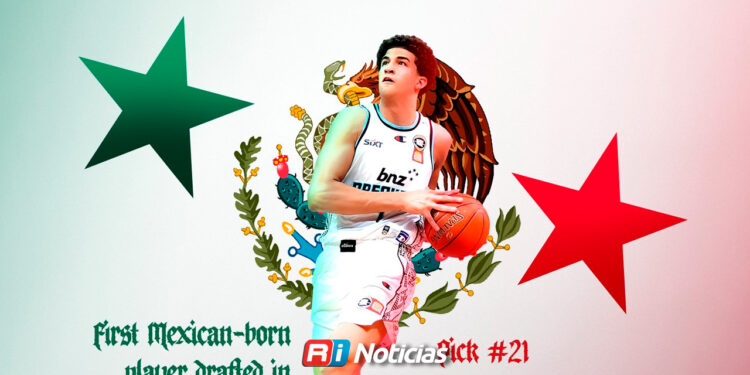 Karim López hace historia como el primer mexicano elegido en primera ronda del Draft de la NBA