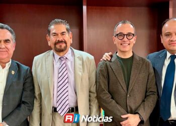 Encabeza el Rector Jesús Madueña productiva reunión con funcionarios federales de la SEP