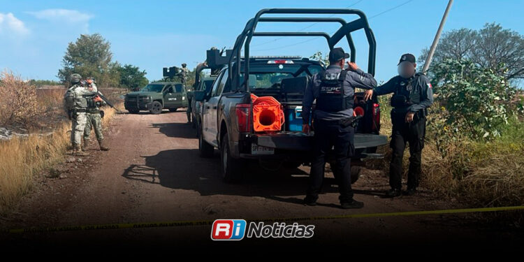 Localizan cuerpo envuelto en una cobija en camino rural de La Presita, en Culiacán