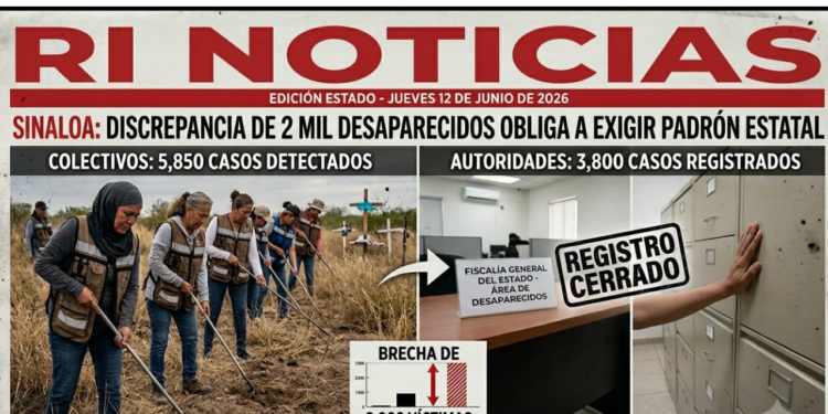 Urge padrón de desaparecidos en Sinaloa ante una discrepancia de 2 mil casos entre colectivos y autoridades