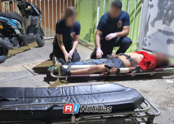 Hombre resulta lesionado tras presunto asalto, agresión con bate y arma blanca en El Jabalíes