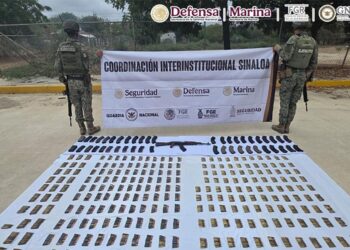 Detienen a “El 24” y a otros 10 más en operativo simultáneo en Sinaloa; además aseguran arsenal