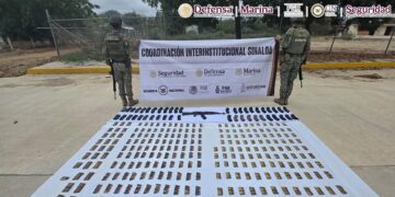 Detienen a “El 24” y a otros 10 más en operativo simultáneo en Sinaloa; además aseguran arsenal