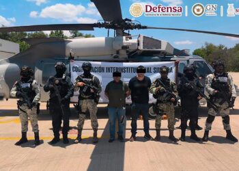 Gabinete de Seguridad confirma captura del “Güero Pink” y de exdirector de la SSP de Escuinapa