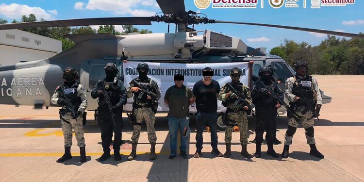 Gabinete de Seguridad confirma captura del “Güero Pink” y de exdirector de la SSP de Escuinapa