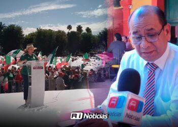 Critica FAS respaldo político durante informe de Claudia Sheinbaum en Sinaloa