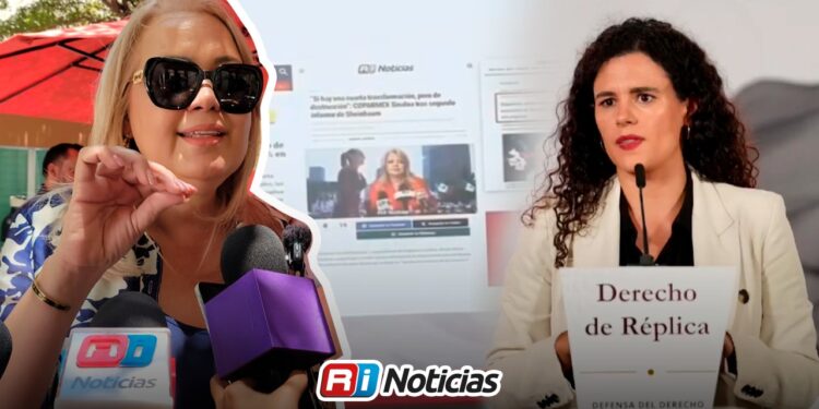 Martha Reyes responde a Luisa María Alcalde: “La crisis en Sinaloa no se puede ocultar”