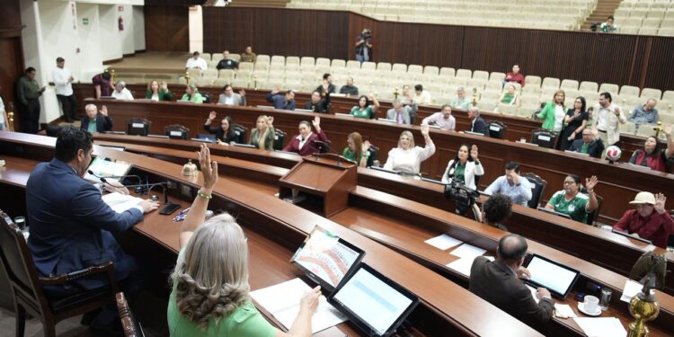 Pleno del Congreso de Sinaloa da lectura a cinco nuevas iniciativas
