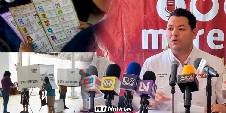 Edgar Barraza descarta candidatura y permanecerá al frente de Morena Sinaloa durante el proceso interno