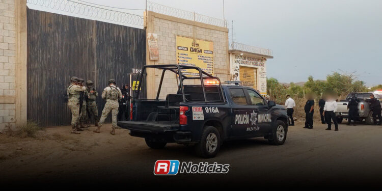 Asesinan a velador durante aparente robo de maquinaria en negocio de materiales en Mazatlán