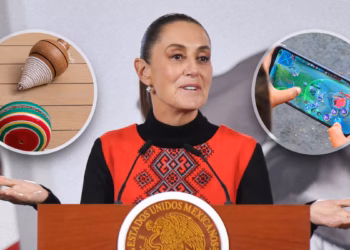 Sheinbaum abre debate sobre restringir celulares a menores: “Hay que regresar a jugar matatena y resorte”