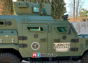 Muere militar y tres más resultan heridos tras volcadura de vehículo blindado en la sierra de San Ignacio