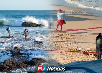 Mar de fondo es un riesgo latente: Protección Civil Sinaloa ante deceso de triatleta