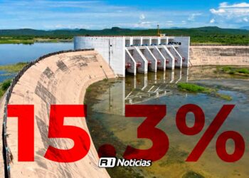 Presas de Sinaloa alcanzan nivel crítico: almacenamiento baja al 15.3%