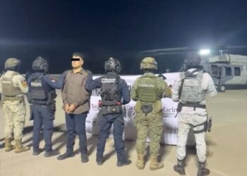 MARINA confirma captura de “El Gabito” en Mazatlán; fue trasladado a la FGR en CDMX