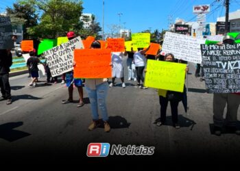 Habitantes de La Mora protestan en Mazatlán; denuncian abandono y violencia permanente