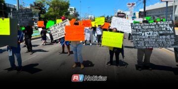 Habitantes de La Mora protestan en Mazatlán; denuncian abandono y violencia permanente