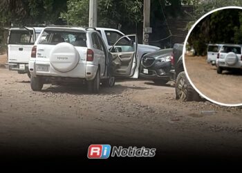 Riña provoca daños a vehículos y deja dos detenidos en la Lombardo Toledano en Culiacán