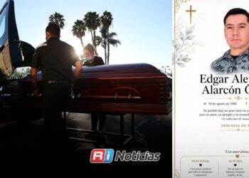 Trasladan a Los Mochis a Edgar Alejandro, Guardia Nacional que murió tras enfrentamiento en Durango