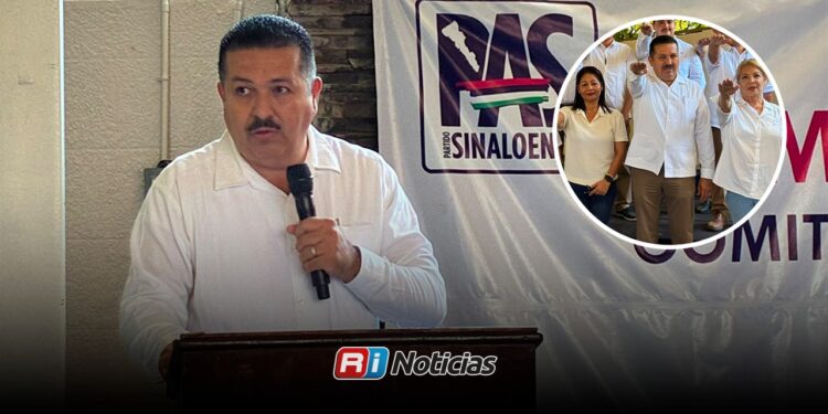 Óscar Tirado asume dirigencia del PAS en Mazatlán y toma protesta nuevo comité municipal