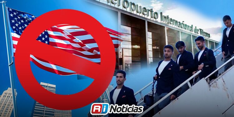 Trabas diplomáticas en Tijuana: quince integrantes de la selección de Irán varados sin permiso de Estados Unidos