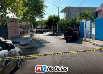 Asesinan a balazos a un hombre en el fraccionamiento Nueva Galicia en Culiacán