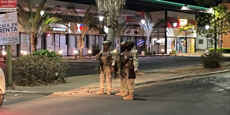 Despliegan fuerte operativo militar y policial tras reportes de disparos en Valle Alto, Culiacán