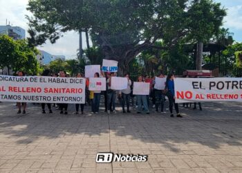 Comunidades rurales se manifiestan contra proyecto de relleno sanitario en Mazatlán