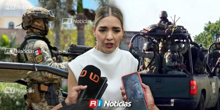 “Estamos reforzando la seguridad con 500 elementos federales”: Estrella Palacios envía mensaje de calma a habitantes de El Quelite