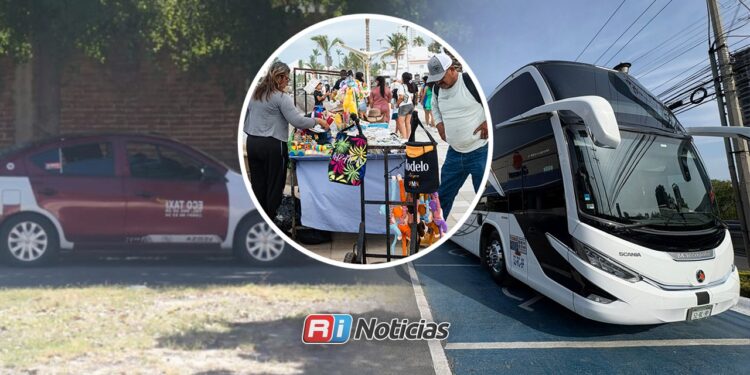Turismo nacional y charters comienzan a mover el trabajo para taxis en Mazatlán